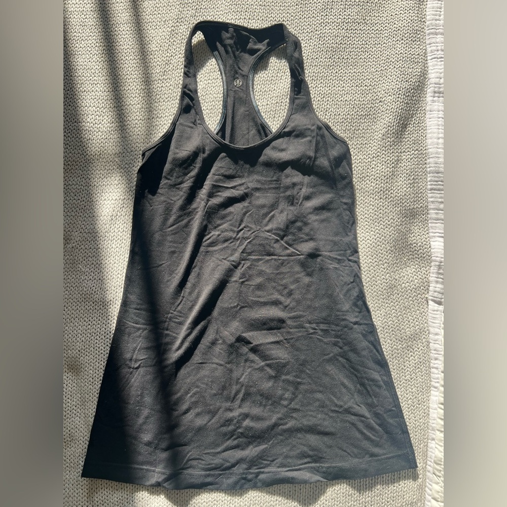 lululemon athletica Black Racerback Tank
